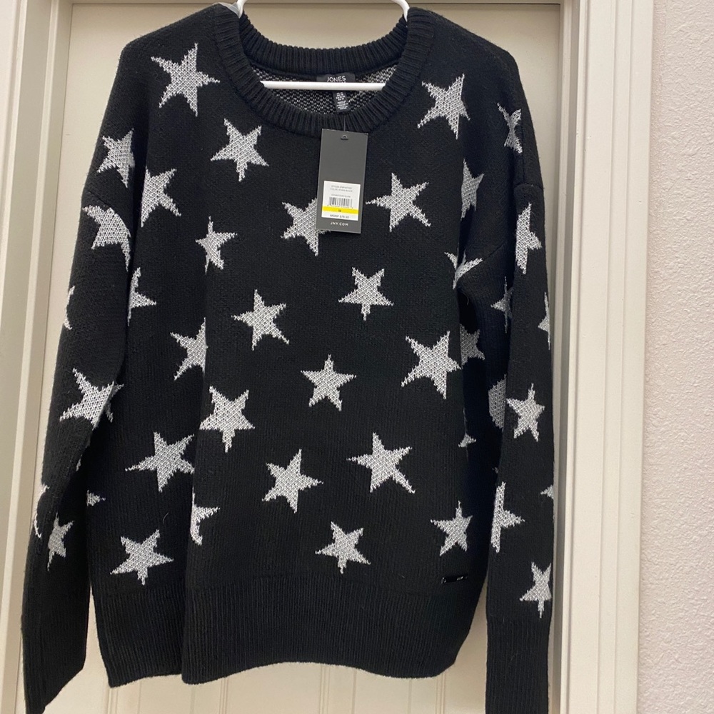 Jones New York Signature Star Sweater